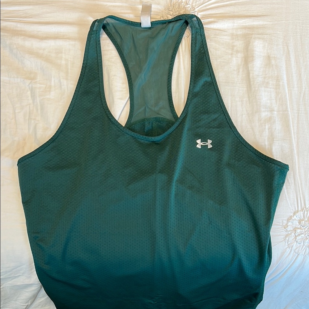Under Armour Green HeatGear Tank